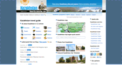 Desktop Screenshot of aboutkazakhstan.com
